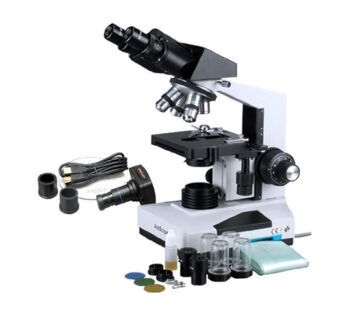 Microscopio binocular