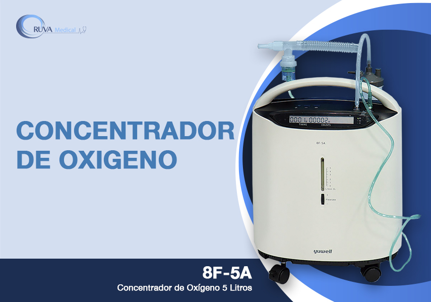 ¿Como funciona un concentrador de oxigeno? 