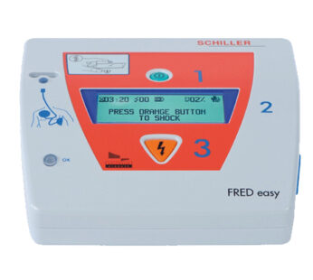 Desfibrilador Fred Easy trazo de ECG semiautomático manual